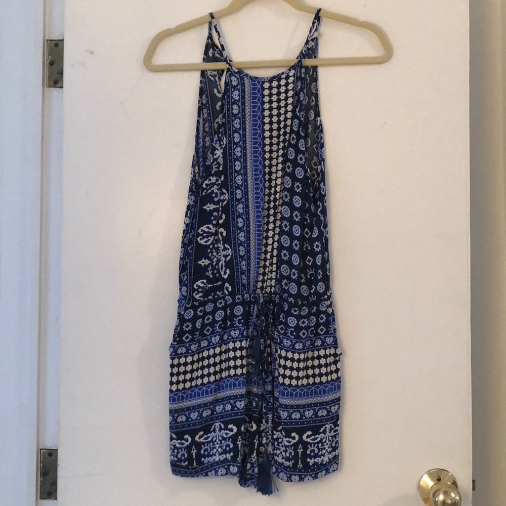 Open back romper